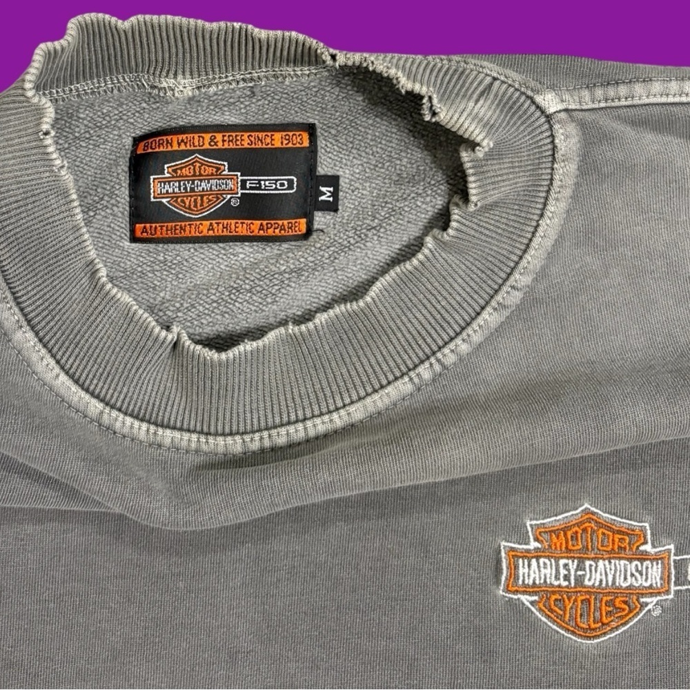 Y2K Harley-Davidson F-150 Crewneck Sweatshirt - Picture 4 of 5